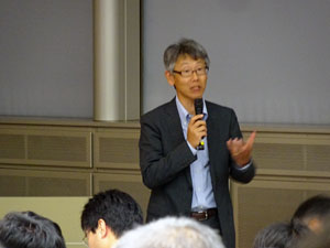 加納誠介氏の講演