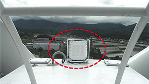 Prototype of the nacelle-mounted LIDAR