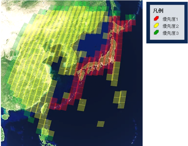 撮像地域図