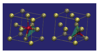 ゲルマニウム・アンチモン・テルリウム化合物の 結晶－アモルファス転移のモデル図
