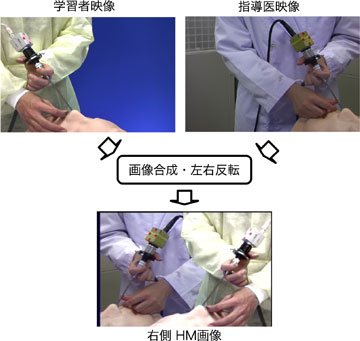 右側HM画像の合成写真