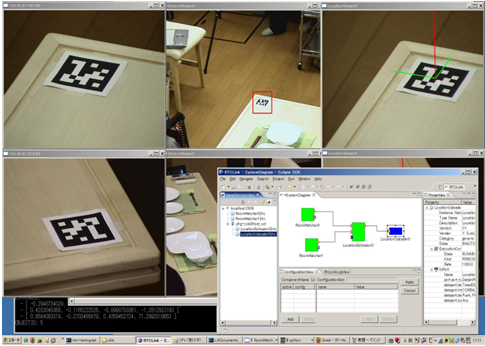 WEBカメラによる環境変化計測システムの写真