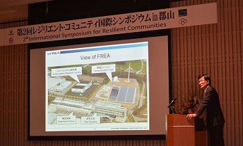 大和田野所長の講演の写真