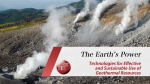 Cover of Geothermal Energy Team