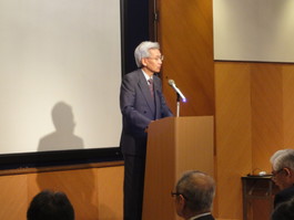 来賓挨拶　北海道経済連合会　近藤会長