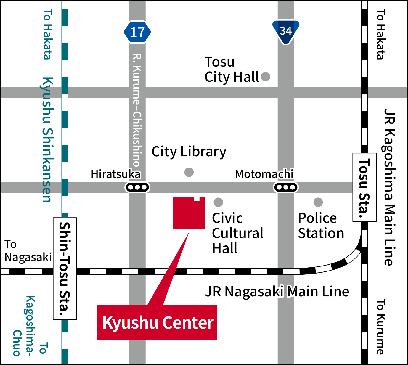 Around of AIST Kyushu