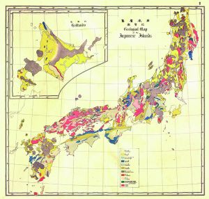 日本最古の地質総図