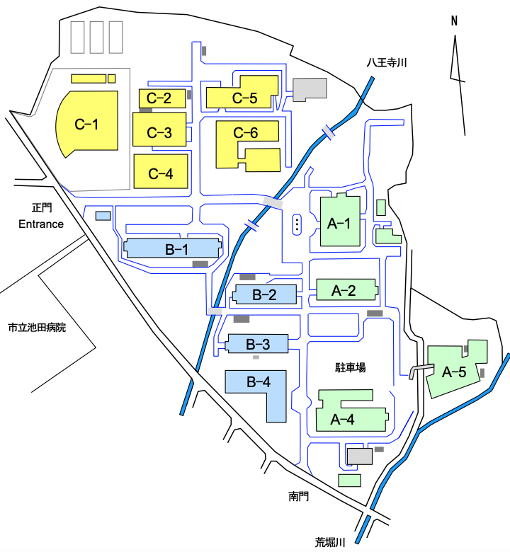 関西センター構内図