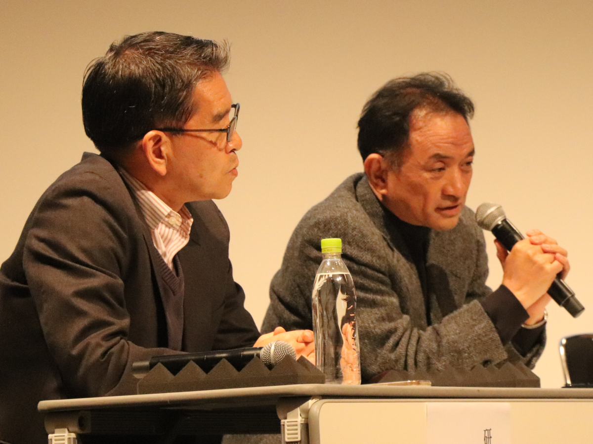 蔵田武志さん　持丸正明さん