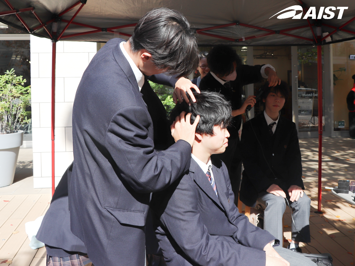 ヘアアレンジメント体験