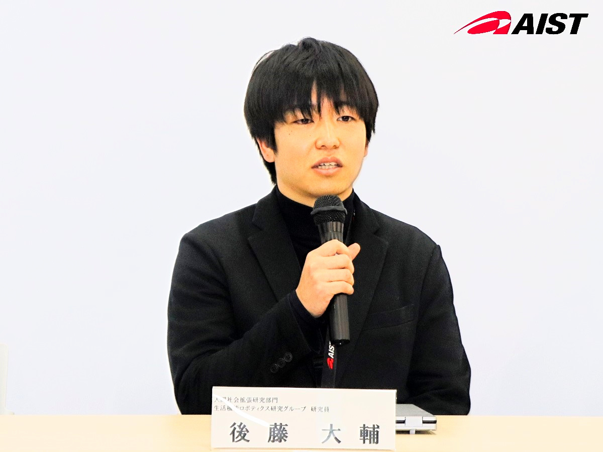 自己紹介する後藤さん