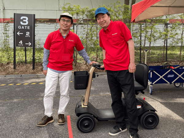 田中秀幸さんと小澤順さん