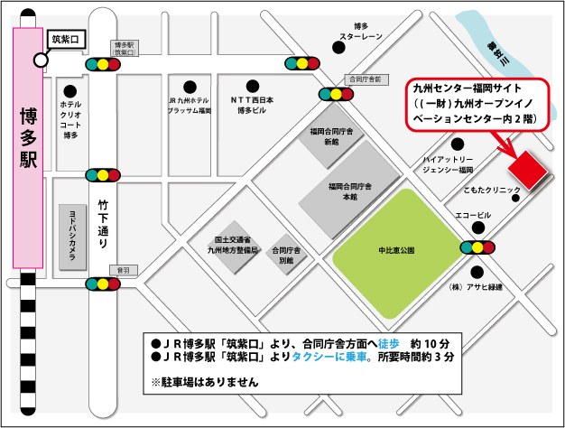 福岡サイト地図