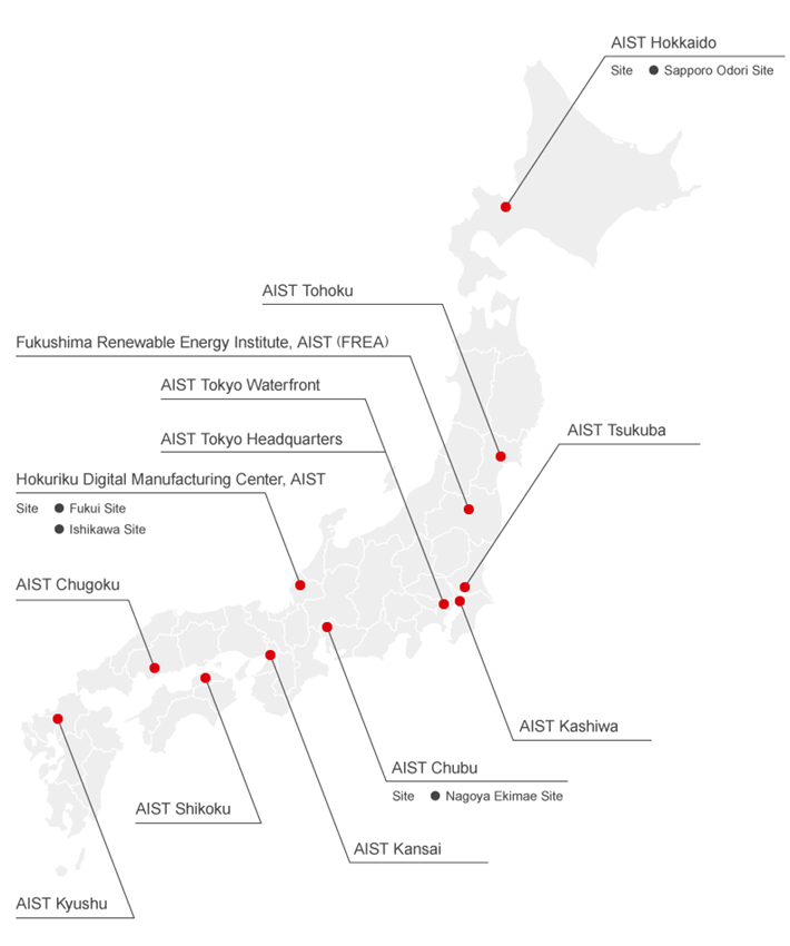 Research Bases - Map