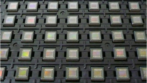 Photo:The packaged infrared color night-vision image sensors