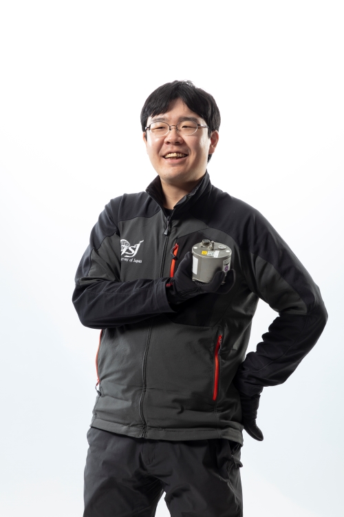 受賞者代表（雨澤 勇太）の写真