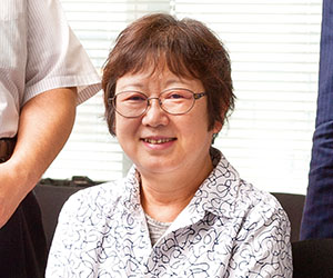 西田 まゆみ教授の写真