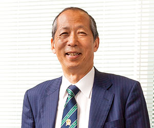 隅田 敏雄客員教授の写真