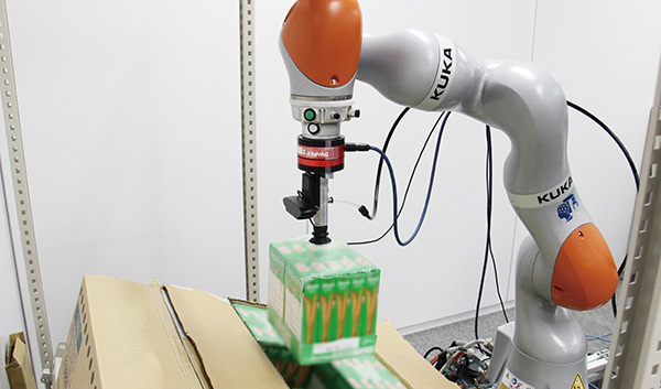 AIを使った物流倉庫用ロボット