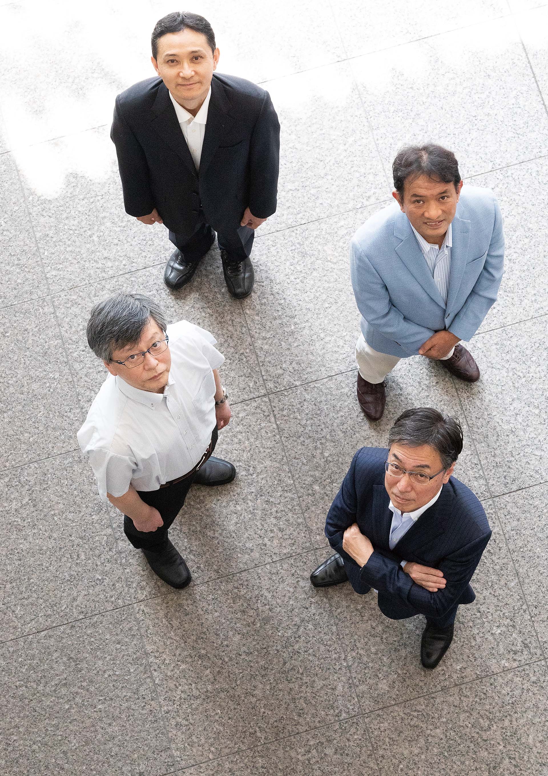 吉川敏之さん、持丸正明さん、浅井美博さん、岸本光弘さんの写真