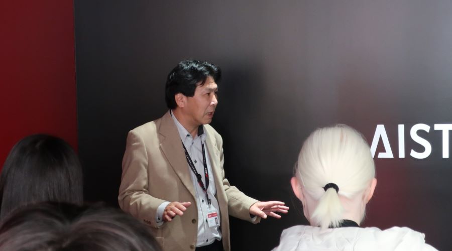 香川県立観音寺第一高等学校見学対応の様子