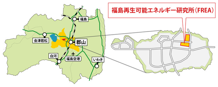 郡山地図