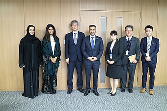 UAE大臣ご訪問集合写真