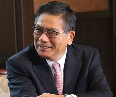 石村理事長の写真