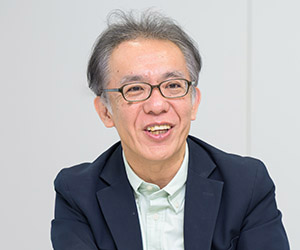 遠藤 明材料・化学領域長の写真
