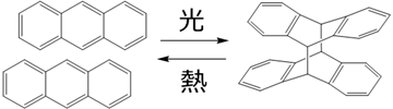 アントラセン説明図