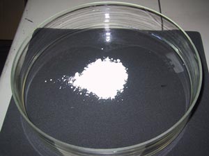 二酸化チタン光触媒粉末の写真