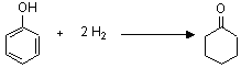 フェノール水素化反応説明図1