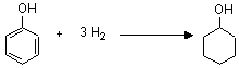 フェノール水素化反応説明図2