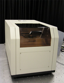 ナノサイズ加工機の写真