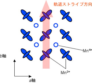 軌道ストライプの模式図