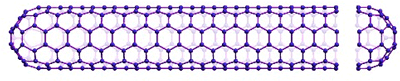 単層カーボンナノチューブの説明図