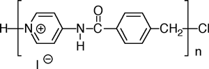 有機電解質オリゴマーゲル化剤の構造図