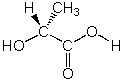 乳酸の化学式