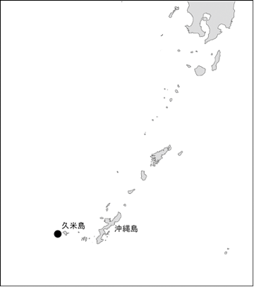 海底熱水活動を発見した場所の図