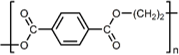 PET樹脂の構造式の図