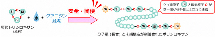 ããªã·ã­ã­ãµã³ã®åå­éã¨æ«ç«¯æ§é ãåæã«å¶å¾¡ã§ããç°¡ä¾¿ãªæ°è¦åææè¡