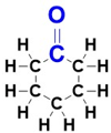 シクロヘキサノンの説明図