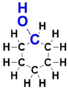 シクロヘキサノールの説明図