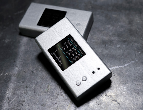 Photo: Developed radiation dosimeter