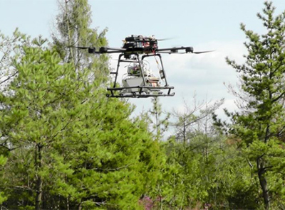 Photo: SOFC drone during flight test