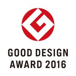 GOOD DESIGN AWARAD 2016のロゴ