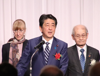 Photo of Prime Minister ABE Shinzo of Japan