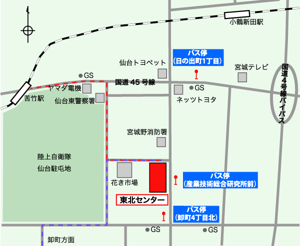 産総研 東北センター アクセス 産総研 東北センター アクセス