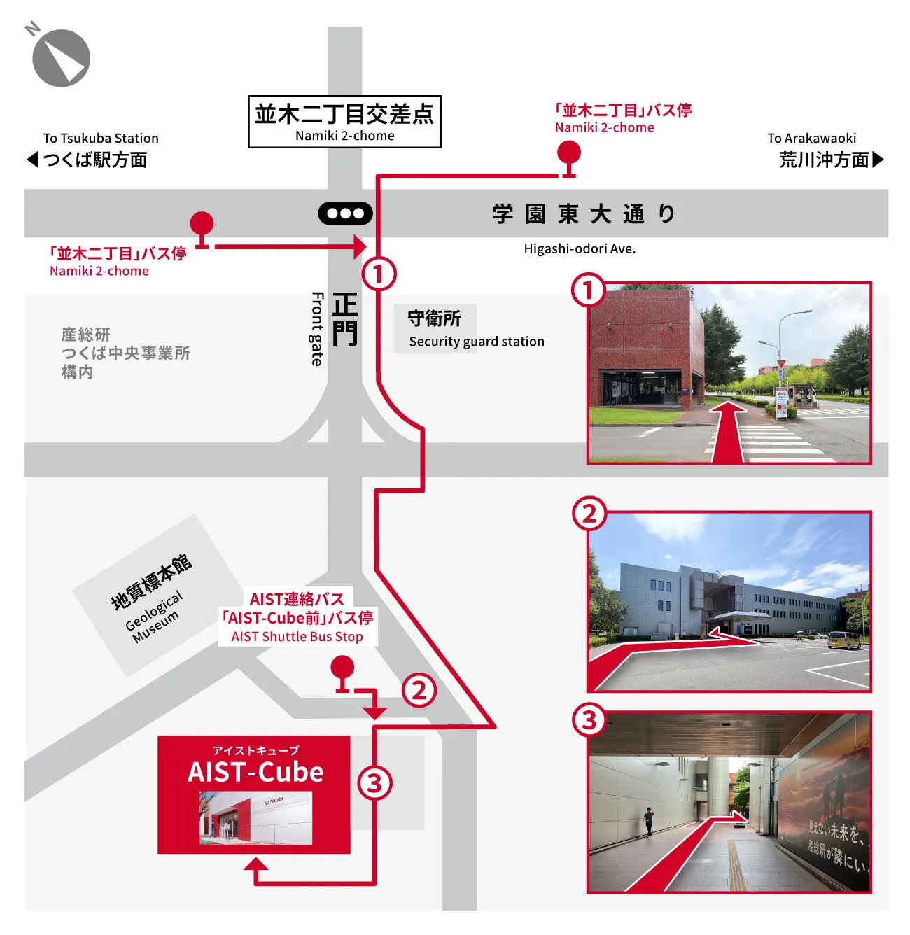 Map to AIST-Cube