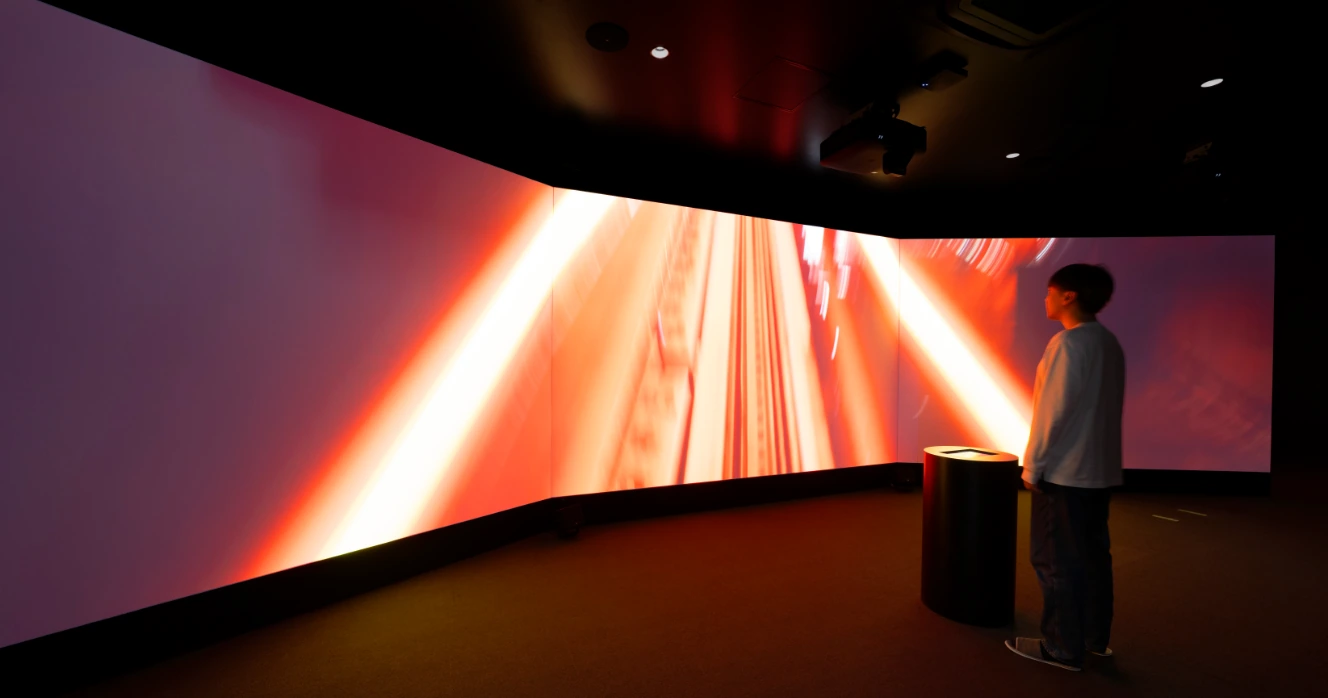 Photo of the AIST DISCOVERY exhibition area
